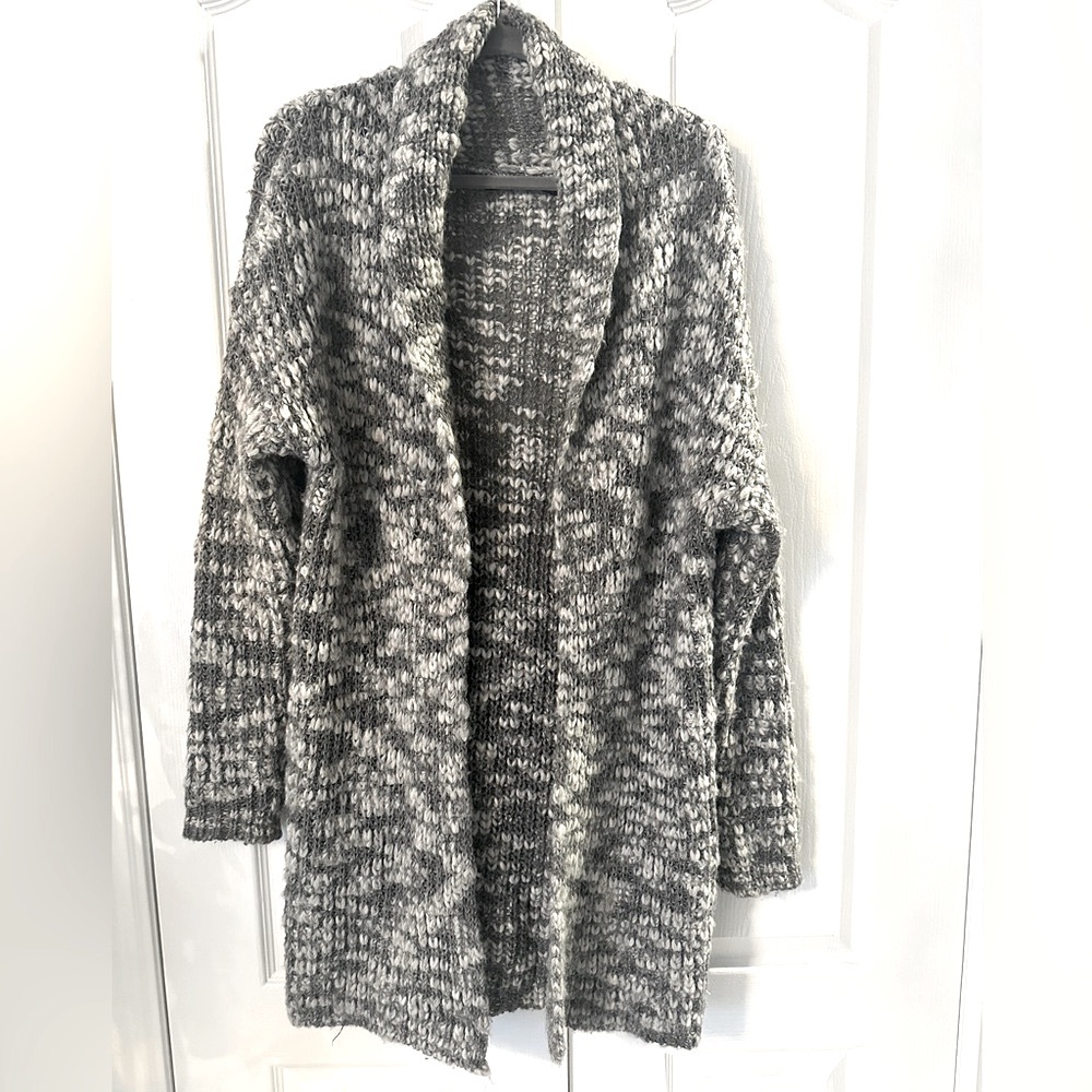 Zara chunky knit sweater cardigan